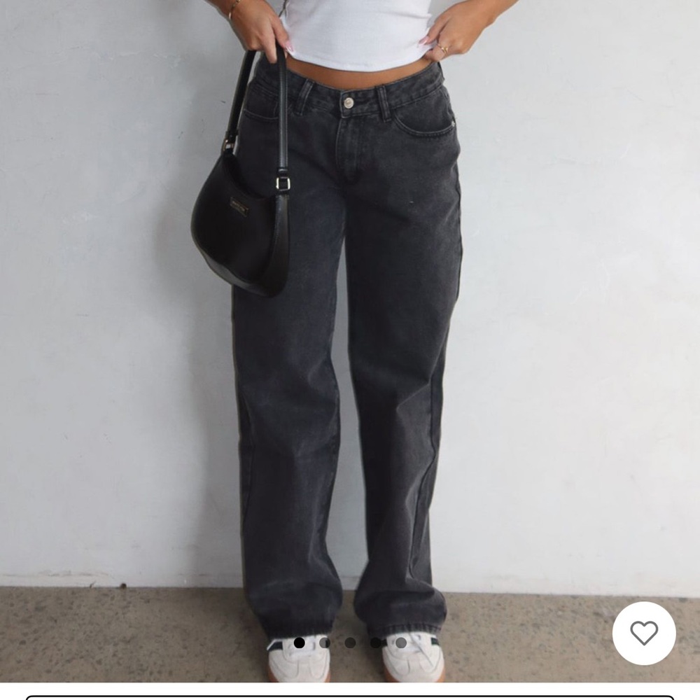 White Fox Boutique Black Straight Leg Jeans